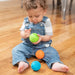 FAT BRAIN TOYS BABY AND TODDLER LEARNING SENSORY ROLLERS - SET OF 3 SPHERES