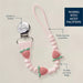 ITZY RITZY SWEETIE PACI STRAP PLUS PACI CLIP ITZY RITZY