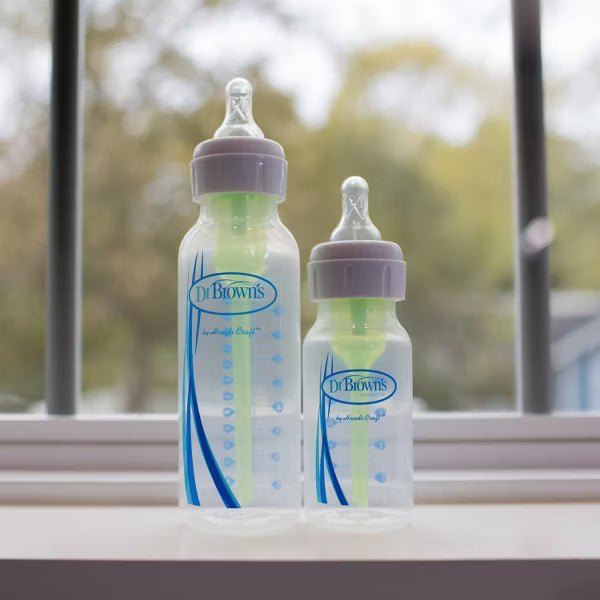 DR. BROWN`S NARROW BABY BOTTLE SILICONE NIPPLE - 2PK BPA-FREE, VENT-FREE BOTTLE ACCESORIES DR BROWNS