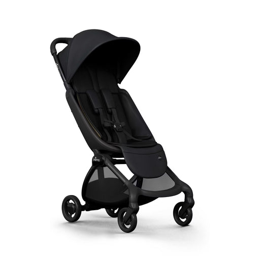 MIMA MIRO TRAVEL COMPACT LIGHT & STYLISH STROLLER . BLACK TRAVEL STROLLER MIMA