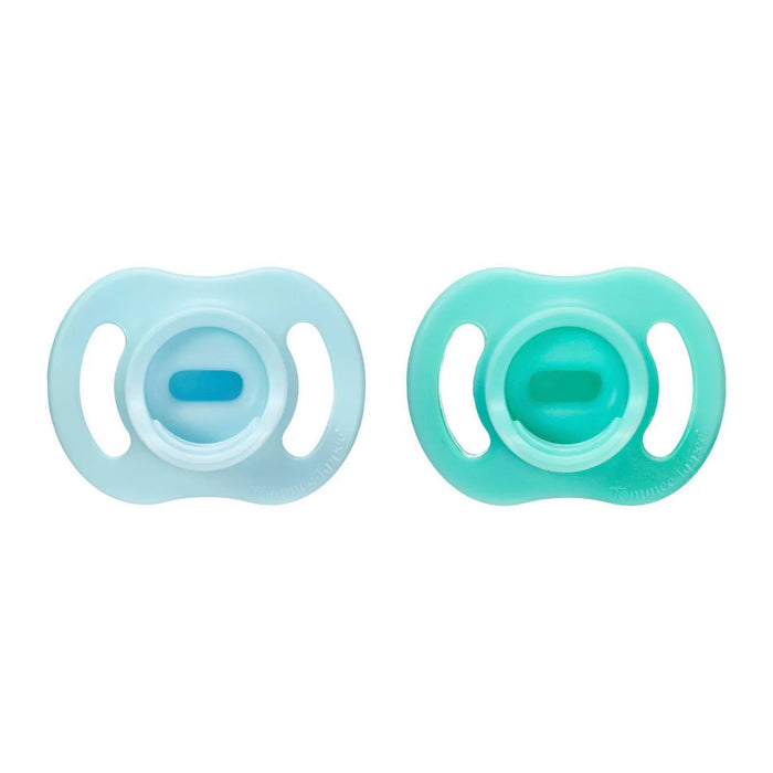 TOMMEE TIPPEE ULTRALIGHT STAY PUT SILICONE PACIFIER 0-6M - 2PK PACIFIER TOMMEE TIPPEE