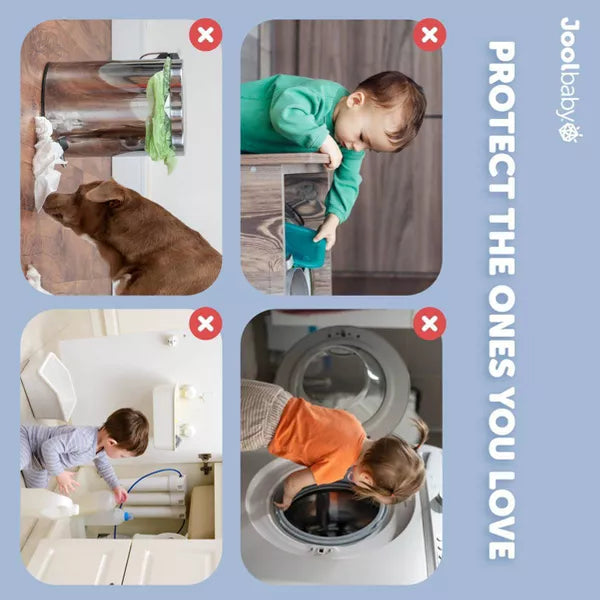 JOOL BABY MULTI-USE SAFETY STRAP LOCKS 4PK SAFETY JOOL BABY
