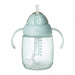 TOMMEE TIPPEE 8OZ WEIGHTED STARTER STRAW SIPPY CUP . LIGHT GREEN BOTTLES TOMMEE TIPPEE