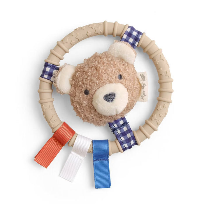 ITZY RITZY RING PAL BABY TEETHER . BEAR TEETHERS ITZY RITZY