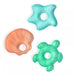 ITZY RITZY CUTIE COOLERS 3PK TEETHER SET . SEASIDE TEETHERS ITZY RITZY