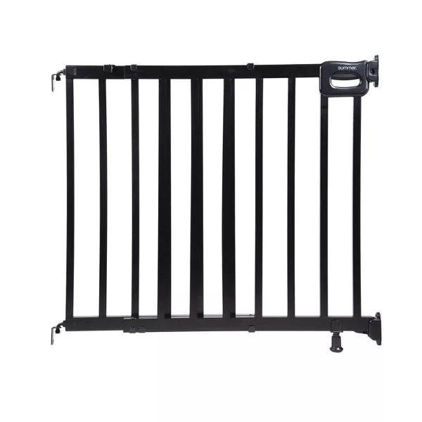 summer infant 6 foot gate Summer Infant Deluxe Stairway Simple to Secure Wood Gate
