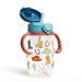 ITZY RITZY 13OZ POLYPROPYLENE SILICONE ITZY SIPS TODDLER WATER BOTTLE WITH WEIGHTED STRAW AND LEAK-RESISTANT LID BPA-FREE