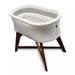 TRUBLISS EVI SMART BASSINET WHITE/WALNUT