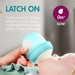 BOON NURSH SILICONE POUCH BABY BOTTLES - 4 FL OZ/3PK: ANTI-COLIC, WIDE NECK, BPA-FREE