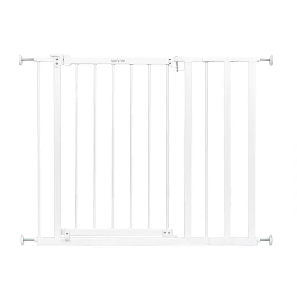 summer infant white gate SUMMER INFANT EVERYWHERE EXTRA WIDE WALK-THRU SAFETY GATE SAFETY BABY GATE