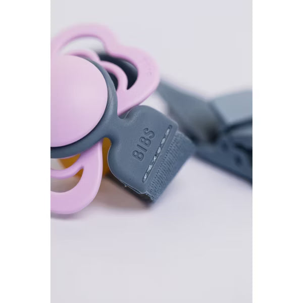 BIBS LOOP UNIVERSAL PACIFIER CLIP 0-24M PACI CLIP BIBS