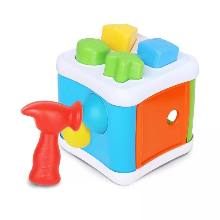 PLAYKIDIZ 2 IN 1 POUND A BALL SHAPE SORTER