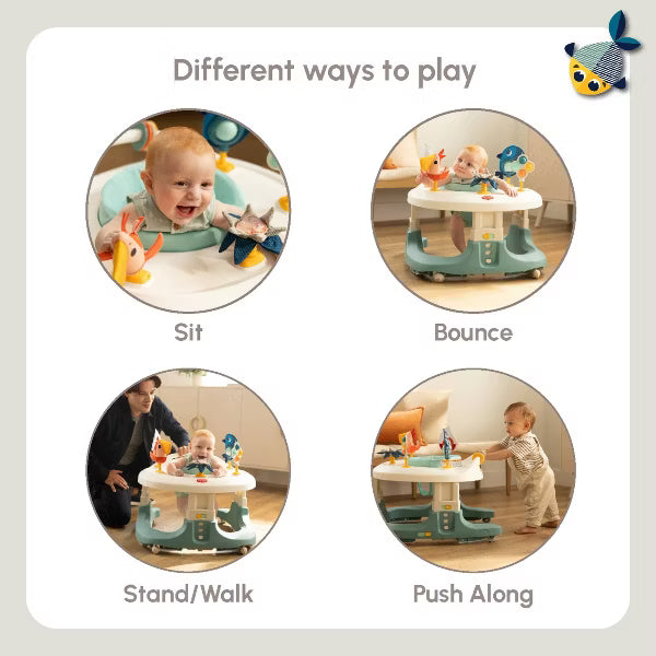 TINY LOVE TINY MARINERS MOBILE 4 IN 1 ACTIVITY CENTER - WHITE