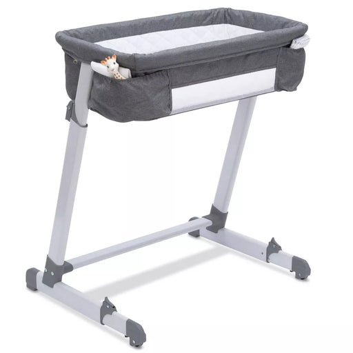 DELTA DLX BEDSIDE BASSINET GREY