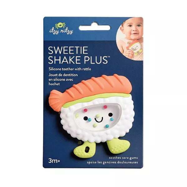 ITZY RITZY RATTLE SWEETIE SHAKEPLUS - SUSHI TEETHERS ITZY RITZY