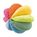 HABA - RAINBOW FABRIC BABY BALL – SOFT SENSORY PLAY TOY FOR INFANTS RATTLES HABA