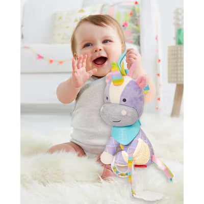 SKIP HOP BANDANA BUDDIES UNICORN ACTIVITY TOY