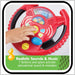 KIDOOZIE REV `N LEARN ACTIVITY WHEEL - GEAR UP FOR SENSORY & LEARNING FUN - PERFECT FOR YOUR LITTLE DRIVER AGES 2+ TOY KIDOOZIE