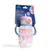 ITZY RITZY 13OZ POLYPROPYLENE SILICONE ITZY SIPS TODDLER WATER BOTTLE WITH WEIGHTED STRAW AND LEAK-RESISTANT LID BPA-FREE
