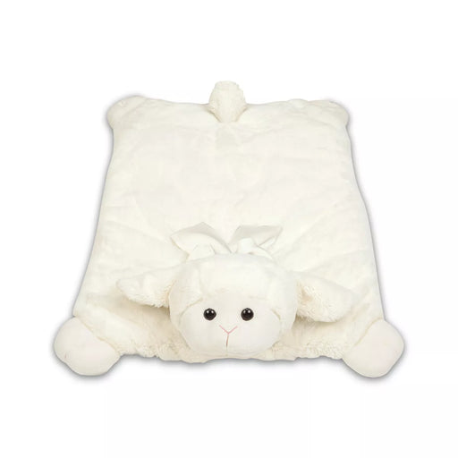 BEARINGTON BABY LAMBY PLUSH ANIMAL TUMMY TIME MAT