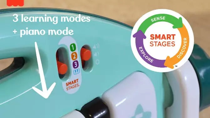 FISHER-PRICE GLOW & GROW KICK AND PLAY GYM - BLUE GYM FISHER PRICE