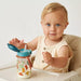 ITZY RITZY 13OZ POLYPROPYLENE SILICONE ITZY SIPS TODDLER WATER BOTTLE WITH WEIGHTED STRAW AND LEAK-RESISTANT LID BPA-FREE
