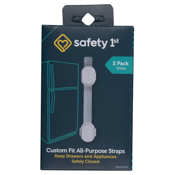 SAFETY 1ST CUSTOM FIT ALL PURPOSE ADJUSTABLE STRAP 2 PACK SAFTY SAFETY 1ST