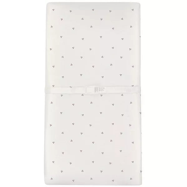 ELY`S & CO. WATERPROOF CHANGING PAD COVER -BERRY AND CLUSTER DOT LAVENDER 2 PACK
