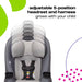 COSCO KIDS` ENTRADA ALL-IN-ONE CAR SEAT, MACHINE WASHABLE, CUP HOLDER, BABY INSERT - SHADY DAY