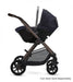 SILVER CROSS REEF 2 FULL SIZE STROLLER + FOLDING BASSINET - NEW STROLLER SILVER CROSS