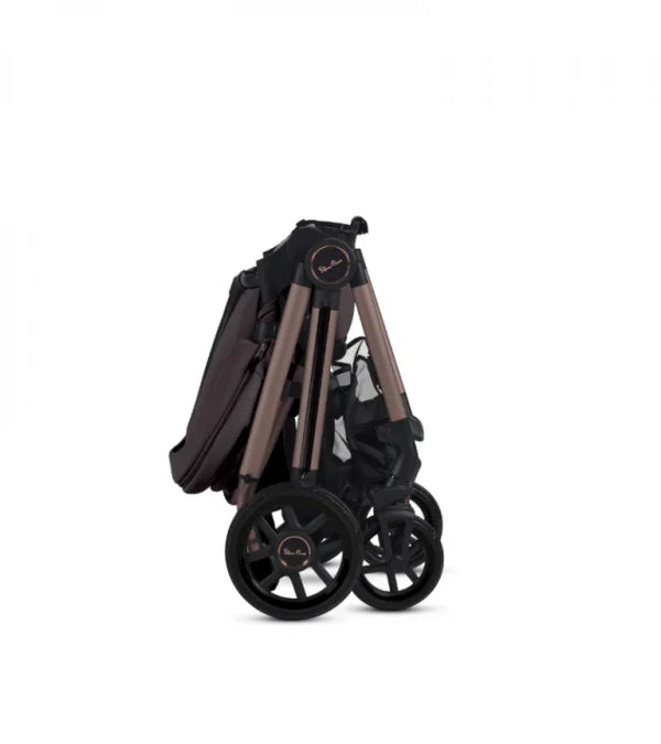 SILVER CROSS REEF 2 FULL SIZE STROLLER + FOLDING BASSINET - NEW STROLLER SILVER CROSS