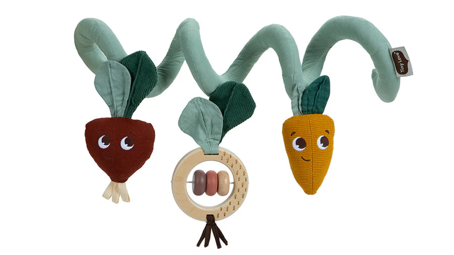 TINY LOVE GARDEN OF ADVENTURES SPIRAL SOFT STROLLER ARCH ACTIVITY TOY TOY TINY LOVE