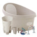Shnuggle Splash & Play Bundle: Toddler Bath & Accessories Bundle - 5-Piece Set for Fun & Safe Bath Times Taupe Bath M4A
