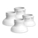 Breast Pump Adapters 4pk - Gen 2 (clear bottom bottles) Accessories Nanobébé