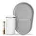 Changing Essentials Kit: Shnuggle Changing Mat + Diaper Pail + Better Bag Liners (90 Day Supply) Gray Changing Mats & Trays M4A