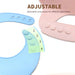 BABYLUXE BABY SILICONE BIBS WITH CRUMB CATCHER BIBS BABYLUXE