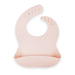 BABYLUXE BABY SILICONE BIBS WITH CRUMB CATCHER . BLUSH BIBS BABYLUXE