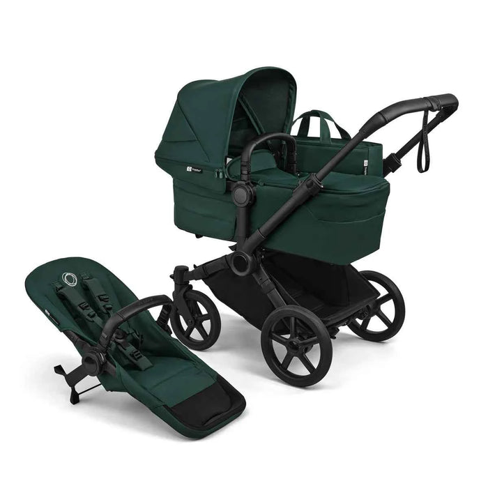 BUGABOO DONKEY 6 DUO STROLLER - COMPLETE SET (2 SEATS AND 1 BASSINET) DOUBLE STROLLER BUGABOO