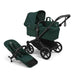 BUGABOO DONKEY 6 DUO STROLLER - COMPLETE SET (2 SEATS AND 1 BASSINET) DOUBLE STROLLER BUGABOO