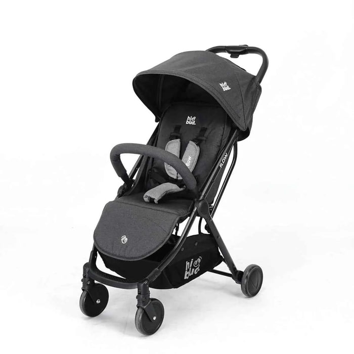 HIBUD FLOW ULTRA-COMPACT TRAVEL STROLLER - BLACK