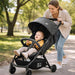 HIBUD FLOW ULTRA-COMPACT TRAVEL STROLLER - BLACK