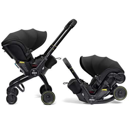 DOONA X INFANT CAR SEAT + LATCH BASE . NITRO BLACK CAR SEAT DOONA