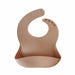 BABYLUXE BABY SILICONE BIBS WITH CRUMB CATCHER . APRICOT BIBS BABYLUXE
