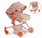 THE NEW YORK DOLL COLLECTION  BABY DOLL STROLLER -  FLORAL