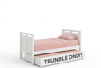 GOLD STAR TRUNDLE FOR THE BUNKBED - WHITE