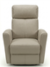 LEATHER ITALIA INMAN LEATHER SWIVEL GLIDER RECLINER EFFICIENT SIZE CHAIR . TAUPE GLIDER LEATHER ITALIA USA