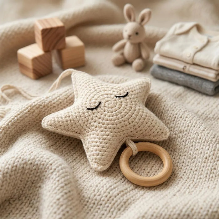 YIDLID CROCHET MUSIC RATTLE RATTLES YIDLID