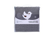 LITTLE PIPERS FITTED SHEET HEATHER GREY FOR STANDARD CRIB - 28" X 52"