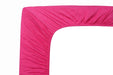 LITTLE PIPERS FITTED SHEET HEATHER PINK FOR PORTABLE CRIB - 24" X 38"