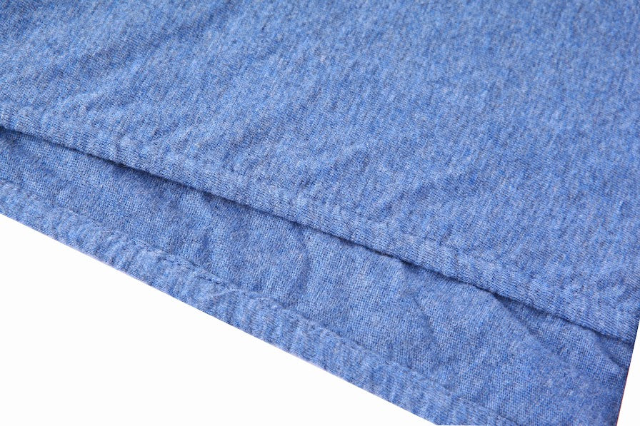 LITTLE PIPERS FITTED SHEET HEATHER BLUE FOR CRADLE - 18" X 36"